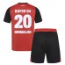 Bayer Leverkusen Alejandro Grimaldo #20 Dětské Oblečení Domácí Dres 2024-25 Krátkým Rukávem (+ trenýrky)